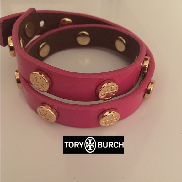 Tory Burch Jewelry - Tory Burch Double Wrap Stud Bracelet